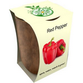 Bamboo Fiber Jar-Red Peppers
